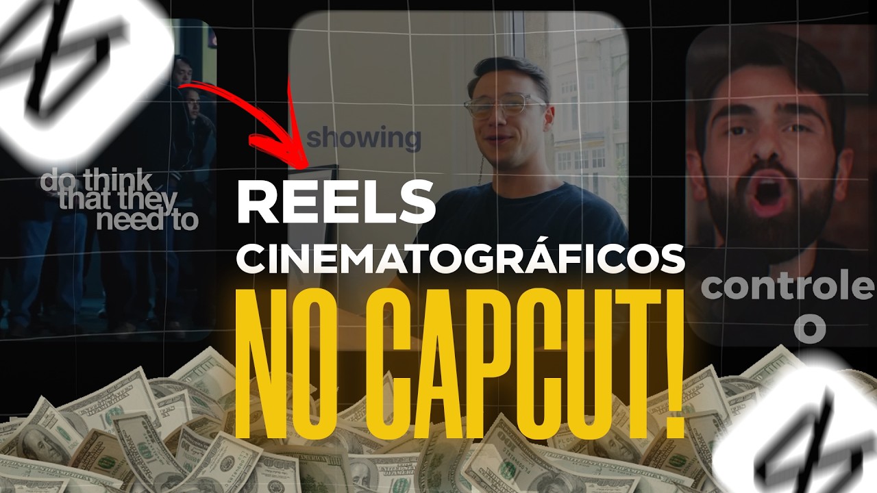 Como criar Reels Cinematográficos no CapCut fácil e rápido!
