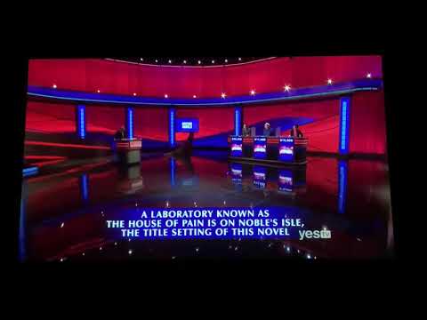 Final Jeopardy, “British Novels” - Paul Trifiletti Day 2 (3/5/20)