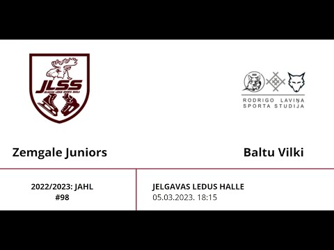 2022/2023: JAHL Zemgale Juniors - Baltu Vilki / 05.03.2023.