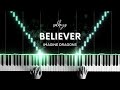 Believer - Imagine Dragons Piano Cover + Sheets