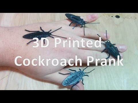 Custom Cockroach Cockroach by 2ROBOTGUY - Thingiverse