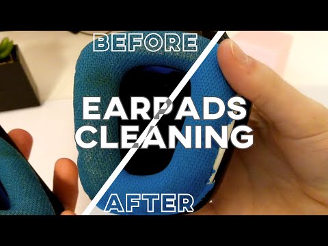 YouTube video about: How to clean headset ear muffs?