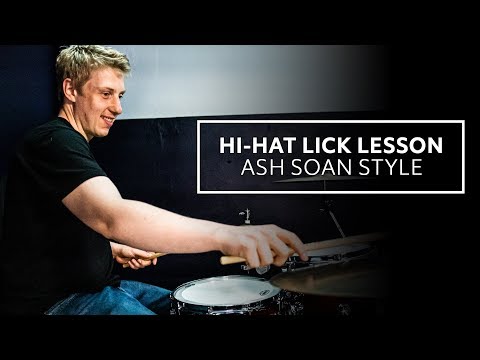 Hi Hat Groove Lick Lesson - Free Drum Lesson by Dave Major