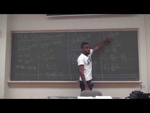 Math 205 Lecture 23 - More Integration by Substitution and Area between curves