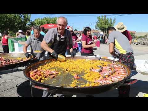 Paella por las fiestas de las Madrinas en Valderrodrigo