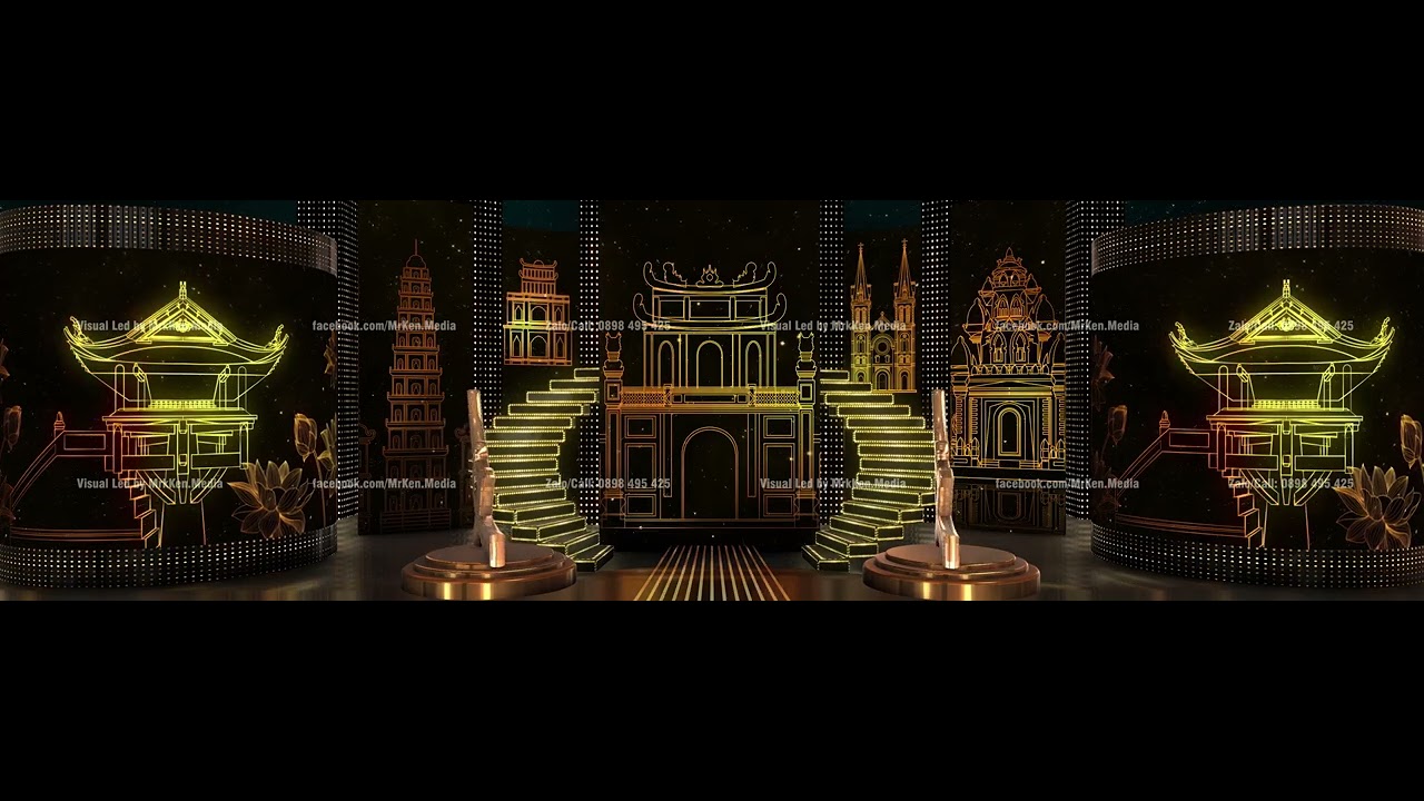 139. 1 - Visual 3D - Thăng Cảnh Việt Nam Nổi Tiếng - Gold