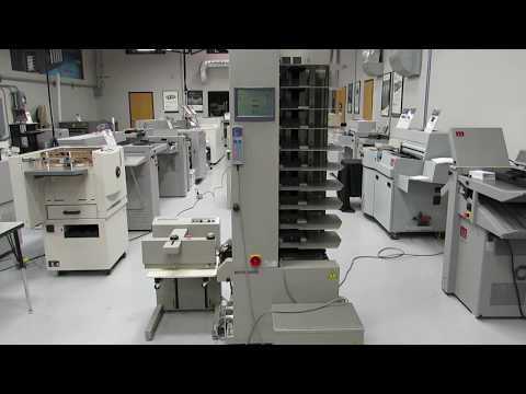 Horizon VAC-100A Collator &  ST-20 Stacker - PFS YouTube