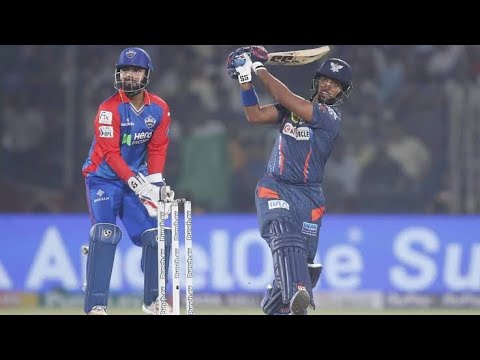 Nicholas Pooran's 61(27) Explosive Knock Vs Delhi Capitals | IPL 2024 | #NicholasPooran#IPL#Cricket