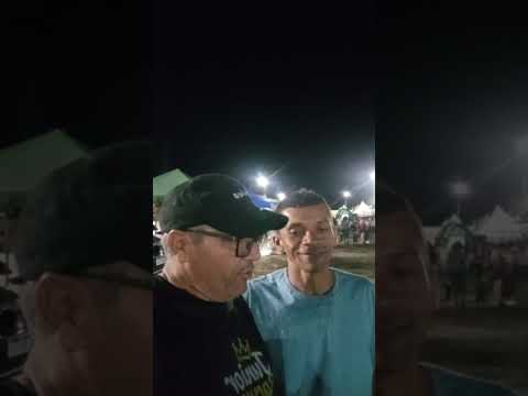 #encontrei com nosso amigo Nino de Nova descoberta#quem está aqui na festa do abacaxi ielmo Marinho