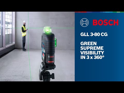 Bosch Linijinis lazerinis nivelyras GLL 3-80 CG Professional (0601063T00)