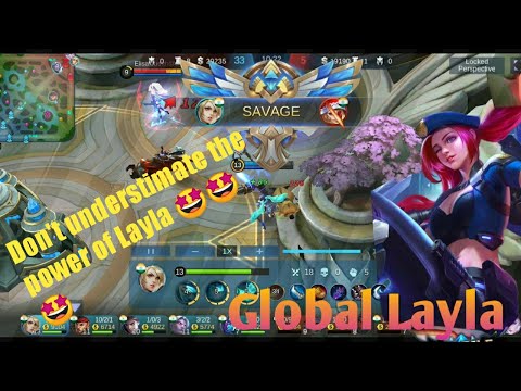 Global Layla 5 Savages in a match.