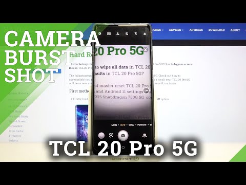 How to Take Burst Shot on TCL 20 Pro 5G – Make Multiple Photos