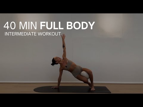 40 MIN FULL BODY POWER PILATES WITH THE PILATES BALL | Pilates Ball Workout | At Home Workout
