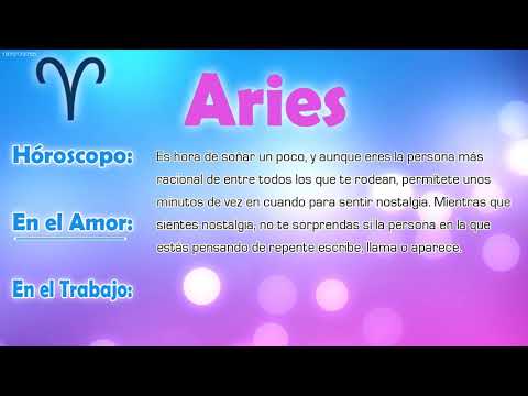Horóscopo del día - Aries - 11/04/2018