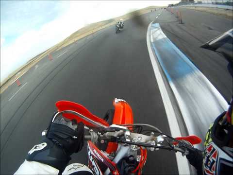 Following Stefani at Thunder Hill