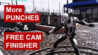 Add more PUNCHES and remove camera lock during finisher