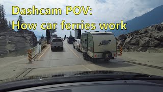 Car Ferry Boarding & Exit – Full Ride (Dashcam POV)