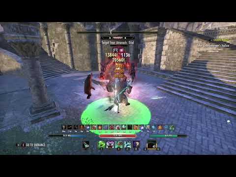 Breton Magicka Warden 83k dps (Greymoor) non vamp PFGD/MS/MAW Set Up