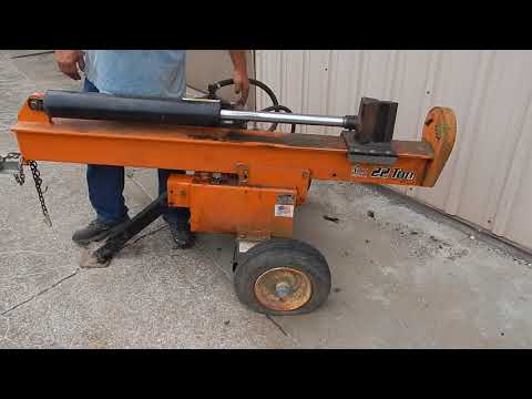 Brave 22 ton log splitter deals