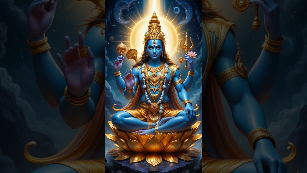 Divine Lord Vishnu: The Protector of the Universe | Spiritual and Cosmic Energy