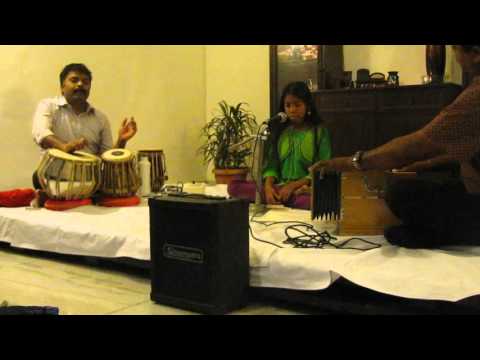 Lakshmi singing on her 11th birthday