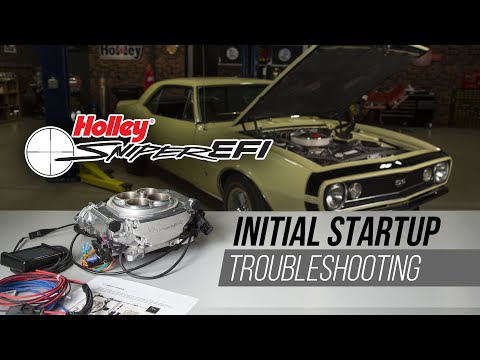 Sniper EFI Initial Startup and Troubleshooting
