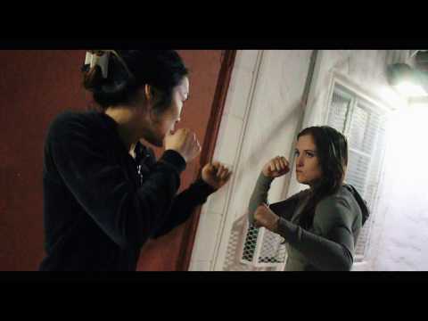 W.E.P. Stunts Fight Practice 3.6.2020 (Jackie Vs Claire)