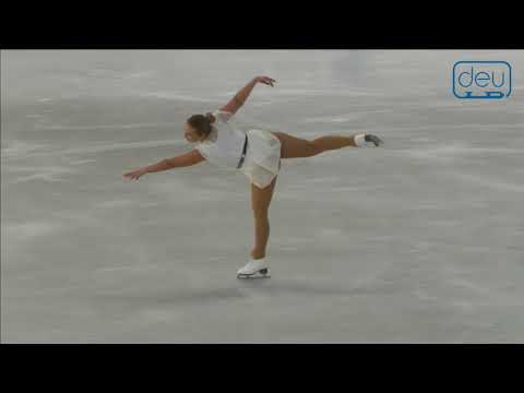 Anja Wulfert. Oberstdorf 2018. Bronze Ladies I FS. 9 place