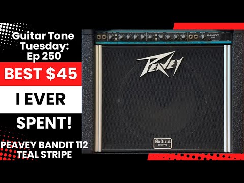 Guitar Tone Tuesday: Ep 250 - Peavey Teal Stripe Bandit 112 - BEST $45 I ever Spent!!