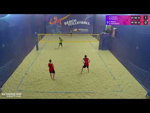 10:30 M. Anhelov / M. Bedukha - V. Kelbas / V. Tyshchenko 17.04.2023 | Winners Beach Volleyball