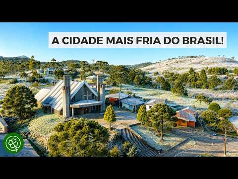 Como é a vida na cidade MAIS GELADA DO BRASIL?