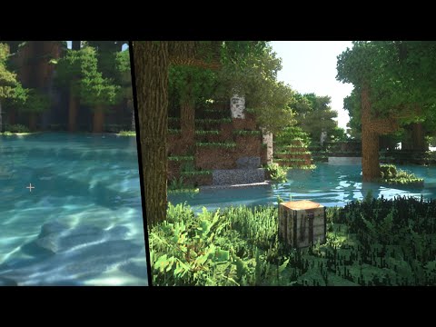 2.5 Hours of Relaxing Minecraft Gamplay (Shaders/60fps) [4K]