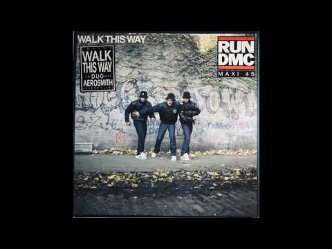 Run DMC feat. Aerosmith - Walk this way (extended) (MAXI) (1986)