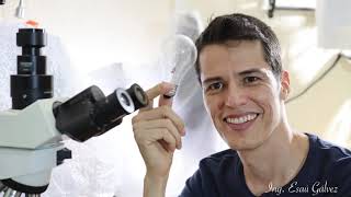 Instalación Luz Led en Microscopio