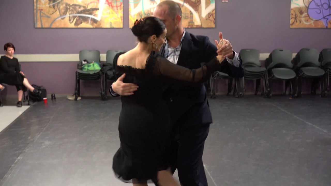 Guillermina Quiroga & Mariano Logiudice dancing tango "Quejas de bandoneon" (Filiberto)