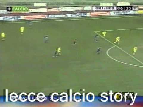 Il primo gol in Italia di Sebastjan Cimirotic in Chievo-LECCE 2 a 1 del 9 dicembre 2001