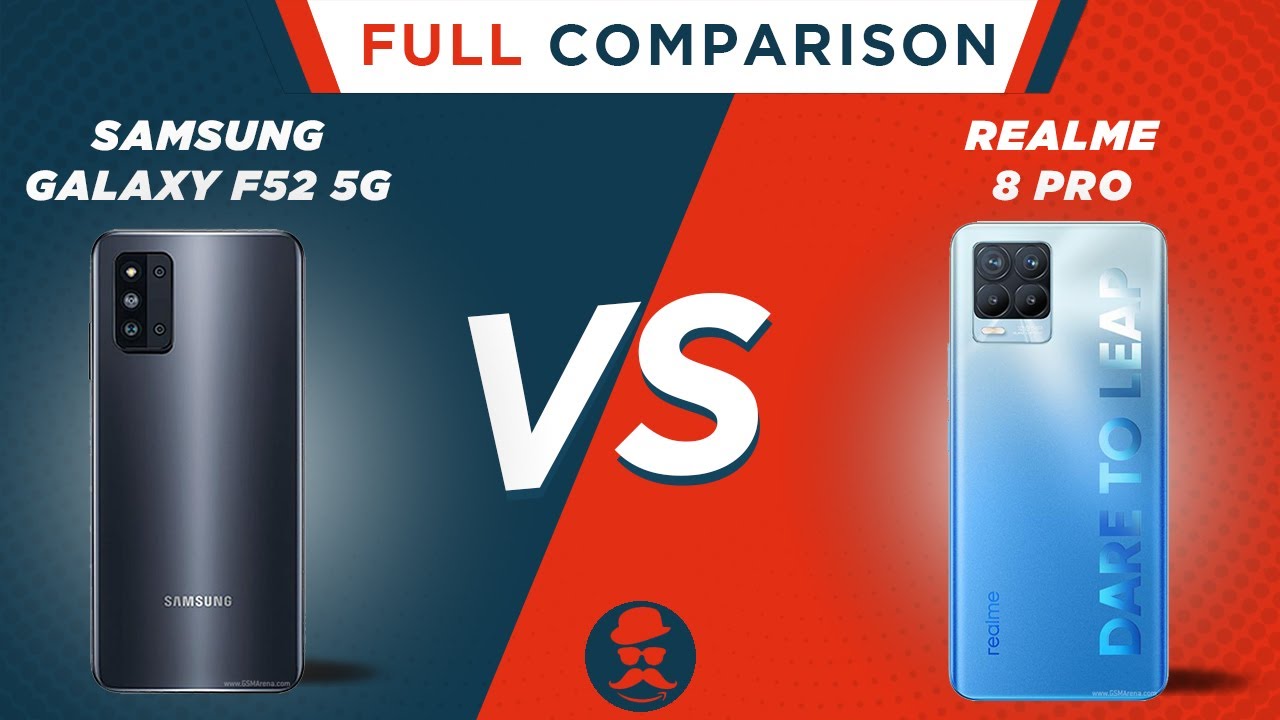 Samsung Galaxy F52 5G vs Realme 8 Pro | Full Comparison | Price | Review