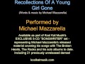 Michael Mazzarella - Recollections Of A Young Girl Gone