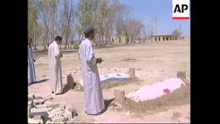 WRAP Adds wake, US military bite on burial of Saddam's sons