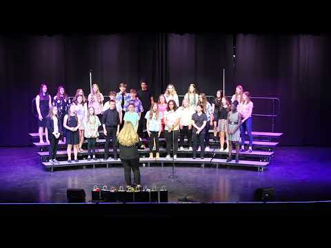 Montezuma Junior High Choir - Blinding Lights