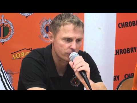 Chrobry Głogów - Ruch Zdzieszowice: konferencja