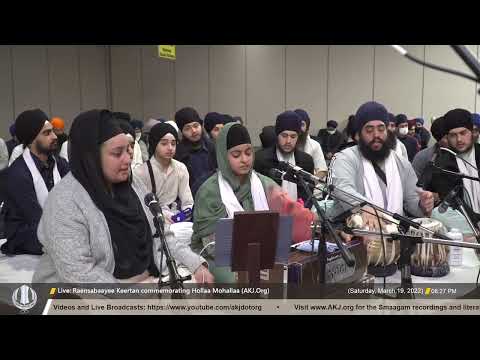 005 Bibi Hukam Kaur Jee Toornto - March 2022 Raensabaayee Keertan Smaagam