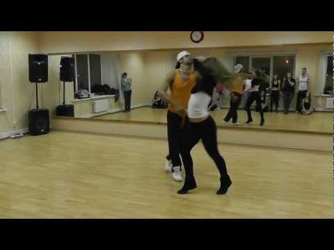 Zouk Class 12.04.12 at Brazuka Dance School - Wakko Oliviér & Маша Величкина