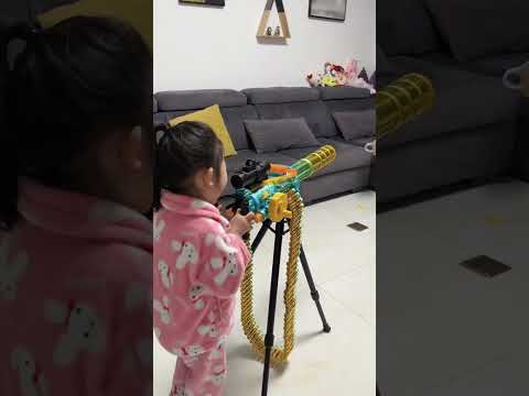 Who said that only boys like toy guns