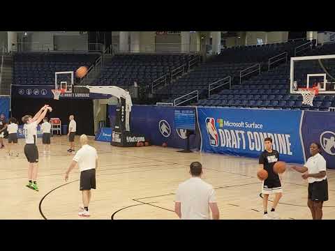 Austin Reaves NBA Combine Drills Highlights
