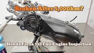 Download lagu Broken After 5,000km? Honda Forza 350 Full Engine Inspection mp3