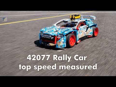 13,4 km/h with my 42077 Rally car mod - the fastest so far