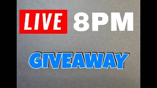 LIVE Free Giveaway Tonight at 8PM EST! Come Hang Out With Us....