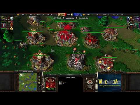 Colorful(NE) vs Lin Guagua(ORC) - Warcraft 3 Classic - RN5020