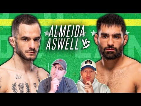 UFC Rio: Lucas Almeida vs. Michael Aswell Prediction, Bets & DraftKings